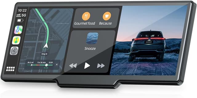 Detalle de Topexplore 9.26" CarPlay Screen with 2.5K Dash Cam