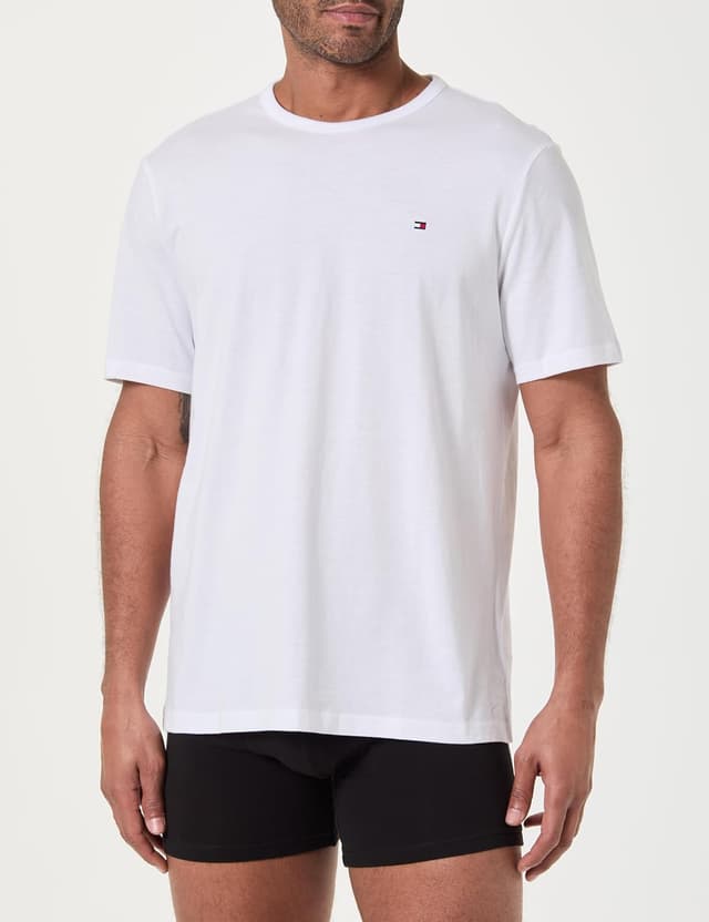 Detalle de Tommy Hilfiger 3p SS Tee UM0UM03870 maglietta uomo (confezione da 1)
