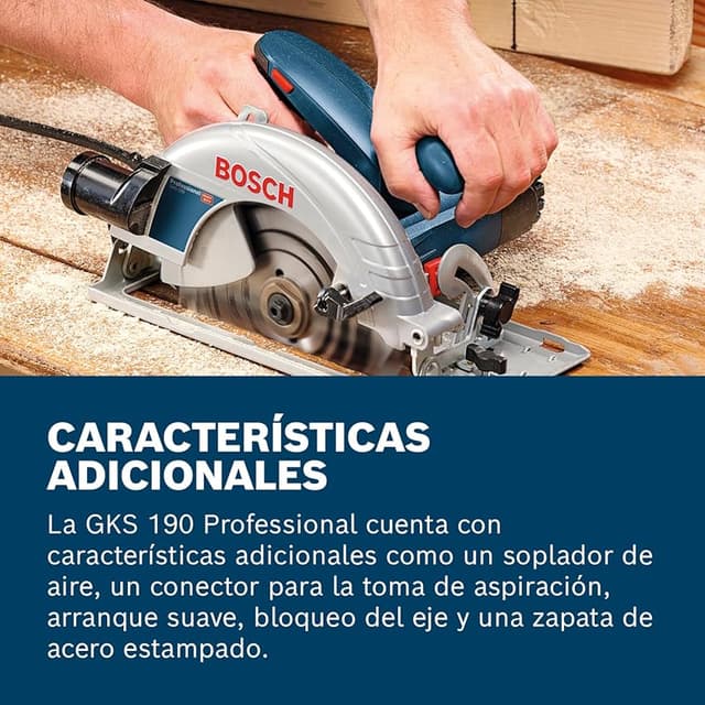 Thumbnail 3 de Bosch GKS 190 Sierra circular 1400 W 190 mm