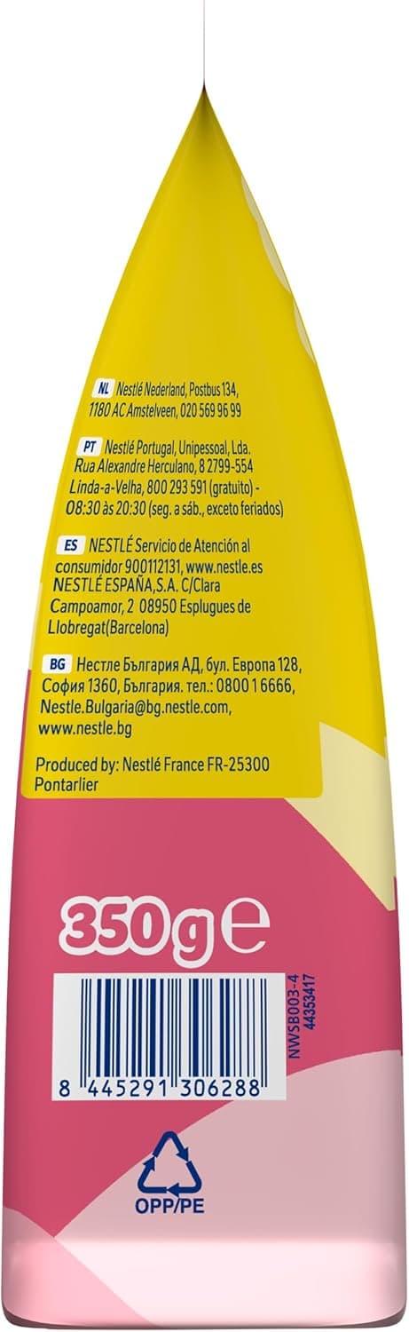 Detalle de Nesquik Nestlé Fresa 🍓 Bolsa 350 g