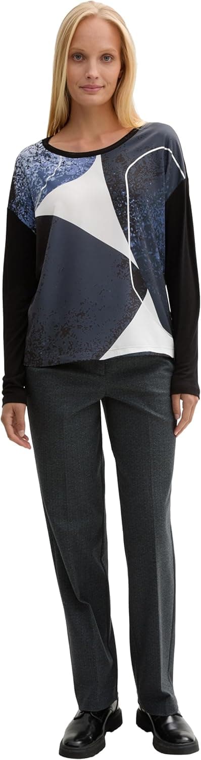 Detalle 2 de TOM TAILOR 1044167 maglietta donna a maniche lunghe