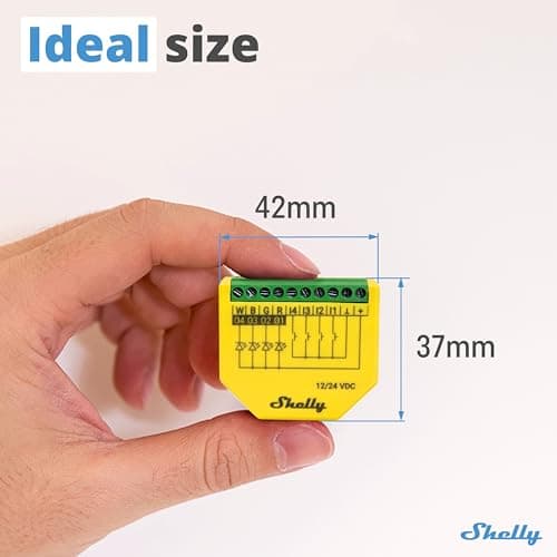 Thumbnail 1 de Shelly Plus RGBW PM – Controlador LED Wi-Fi y Bluetooth 🌈