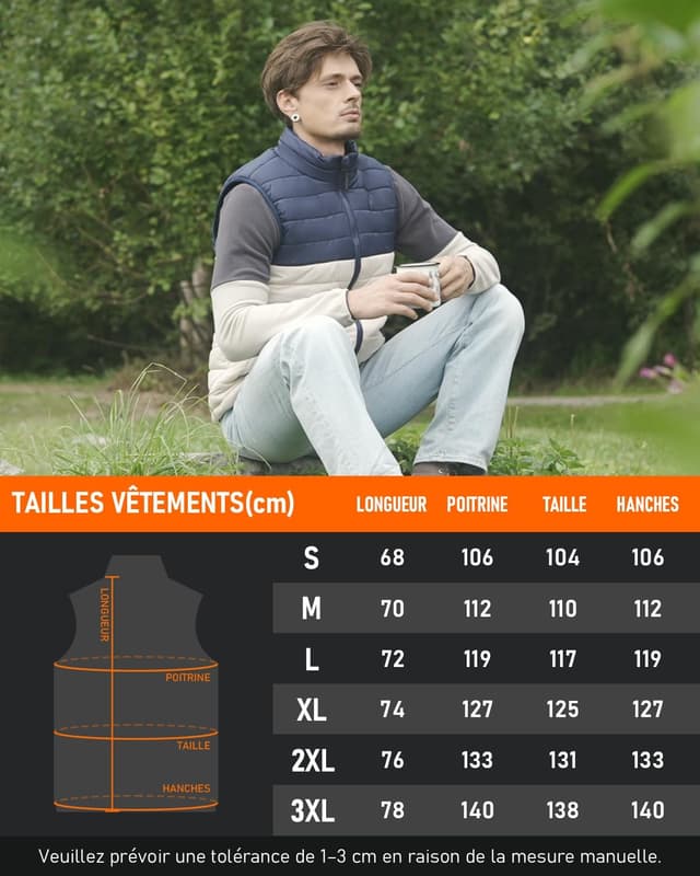 Thumbnail 6 de SZNX Gilet Chauffant 10000mAh