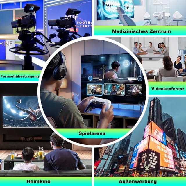 Thumbnail 6 de CAKOBLE HDMI 2.2 Kabel 0,5 m 96 Gbps