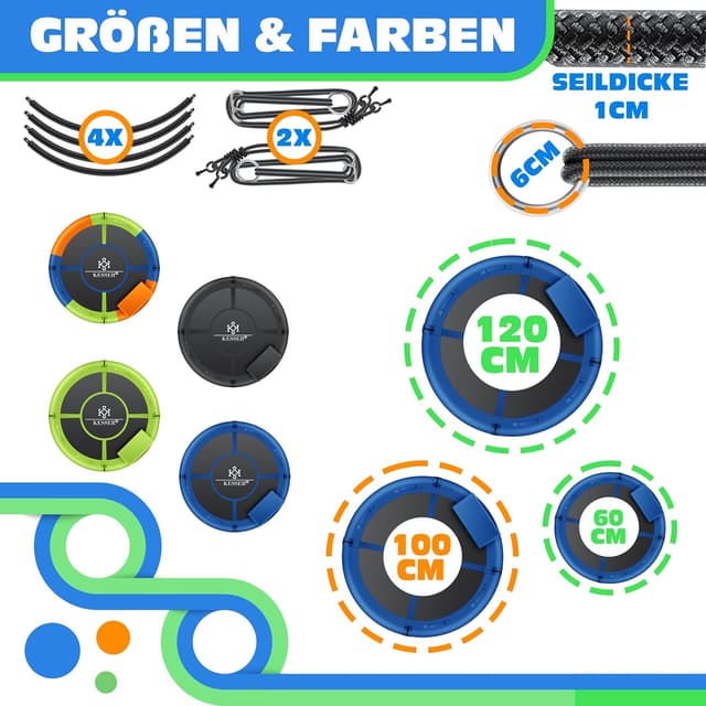 Thumbnail 6 de KESSER Nestschaukel Tellerschaukel Ø 100cm