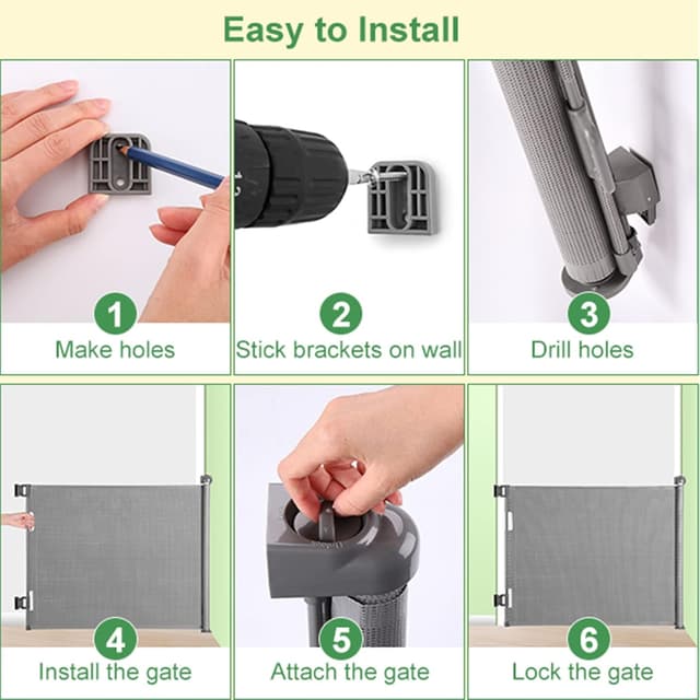 Thumbnail 6 de MYPIN Cancelletto Estensibile 140 cm 🚪