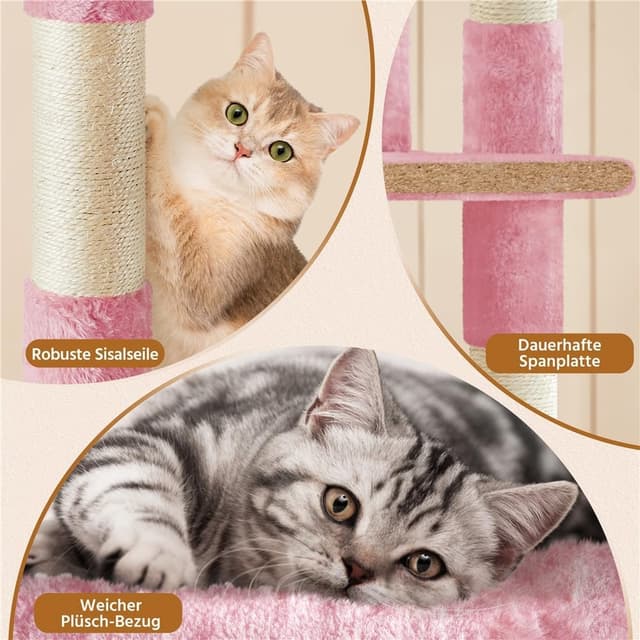 Thumbnail 4 de Yaheetech Kratzbaum 158 cm groĂ đ±