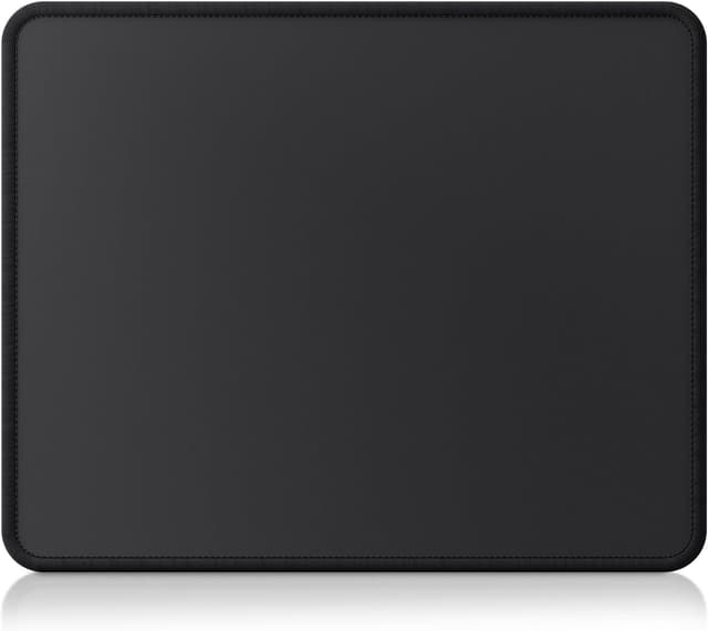 Detalle de Cimetech tappetino per mouse 3 mm con base antiscivolo e fibra superfine lavabile, nero