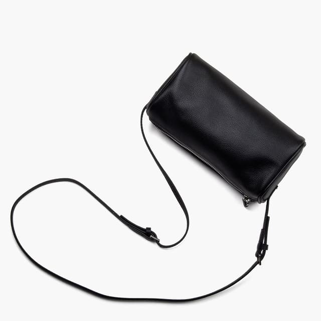 Detalle 2 de DONNAIN Umhängetasche Damen aus Vollnarbenleder – kleine Crossbody Bag mit verstellbarem Riemen