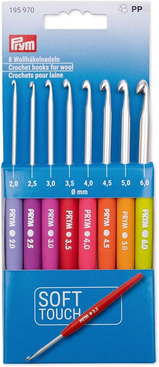 Imagen de Prym Ganchos de Ganchillo Multicolor con Mango Suave 🧶 en OfertitasTOP