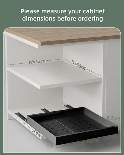 Detalle 2 de NETEL Lot de 2 cajones extensibles 53 cm