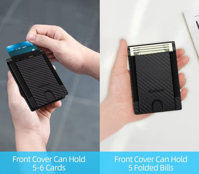 Detalle 2 de doeboe Herren-Geldbörse Slim Wallet mit RFID