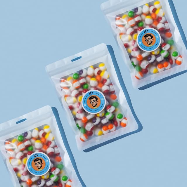 Detalle de Freeze dried sweets Crunchy Halal 1 bundle