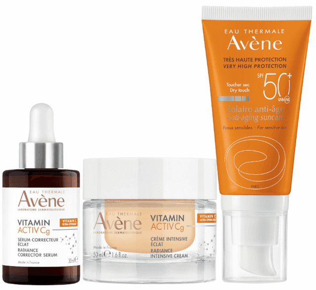 Imagen de Avène Vitamin Activ Cg Set: Sérum, Crema y Solar SPF50 ☀️ en OfertitasTOP