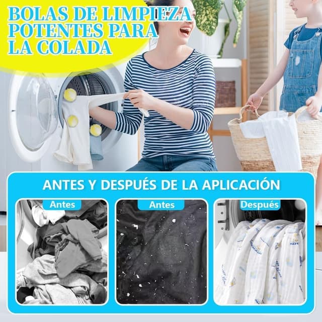 Detalle 2 de Prety 12 Pcs Atrapa Pelos Lavadora