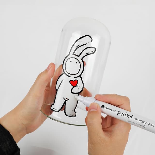 Thumbnail 1 de Aurobliss Lackmarker Weiß 2-3MM 🎨