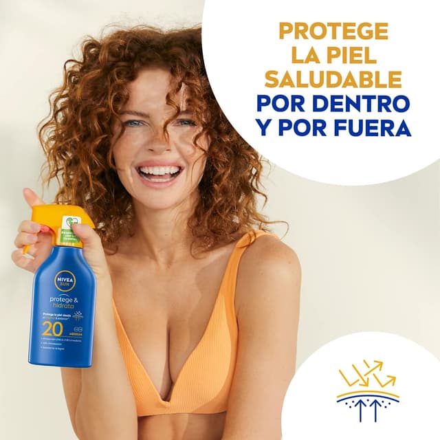 Thumbnail 4 de NIVEA SUN Protege & Hidrata Spray Solar FP20 🌞 270 ml