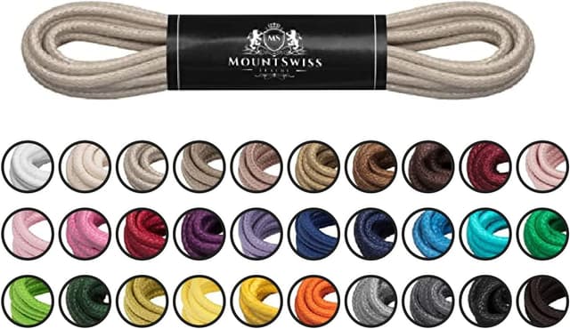 Imagen de Mount Swiss Luxury Schuhbänder 45–120 cm en OfertitasTOP