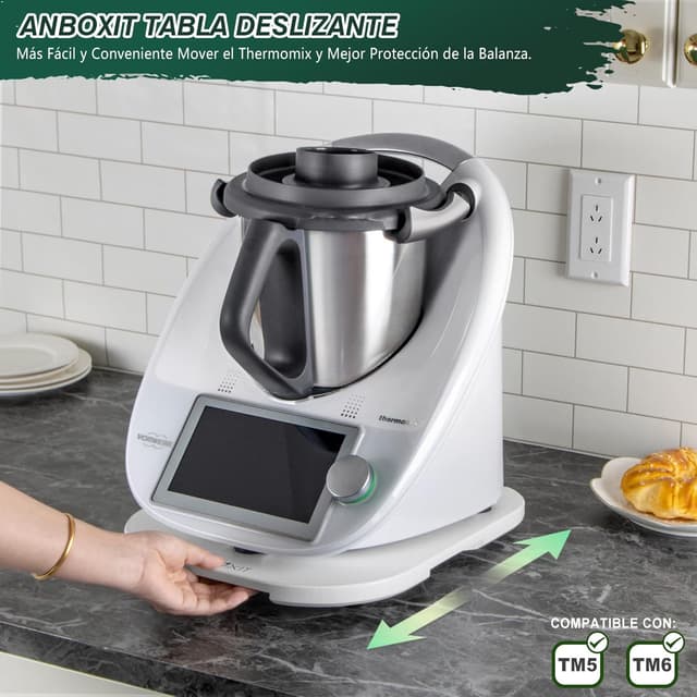 Detalle 2 de ANBOXIT Tabla Deslizante para Thermomix TM6/TM5