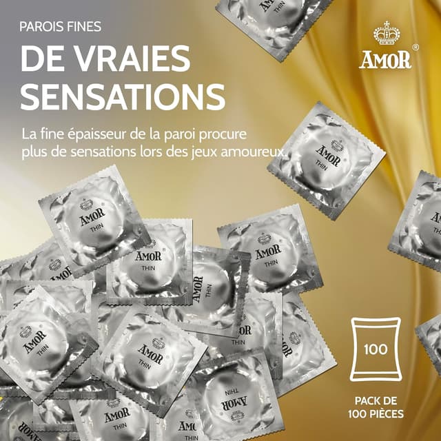 Thumbnail 5 de AMOR Premium Thin 0,055 mm Ø53 - Lot 100