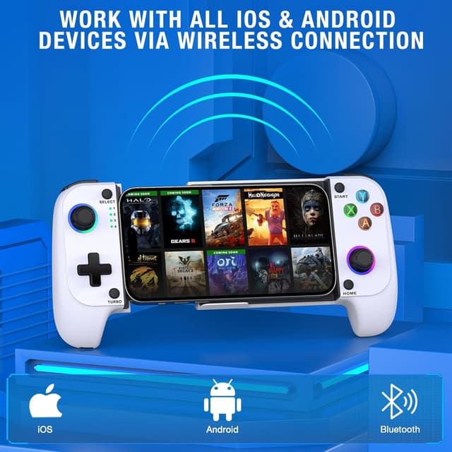 Detalle 2 de Fanxieast Ultimate Wireless Mobile Gaming Controller for iPhone/Android