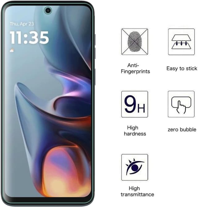 Detalle 2 de Pellicola vetro temperato 9H+ per Moto E15