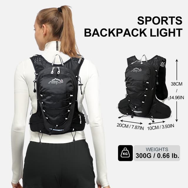 Detalle de IX INOXTO INOXTO Running Backpack (5-litre) lightweight hydration bag