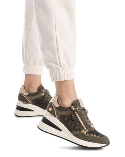 Thumbnail 1 de XTI 14437903 Zapatilla mujer kaki talla 38 👟