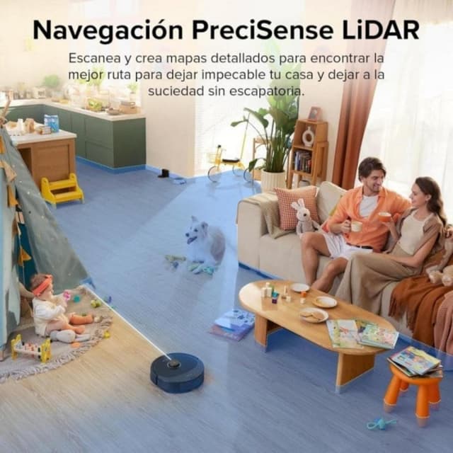 Detalle de Roborock Q8 Max robot aspirador negro