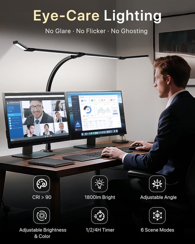 Thumbnail 6 de ONEMIX 42" LED Desk Lamp