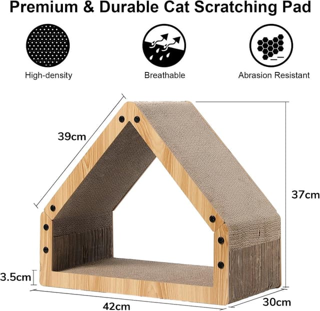 Detalle 2 de FUKUMARU Cat Scratching Board 42 cm 🐱