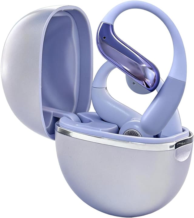 Detalle 2 de zaanieo Open Ear Wireless Earbuds with ENC mic and clip-on open-ear design