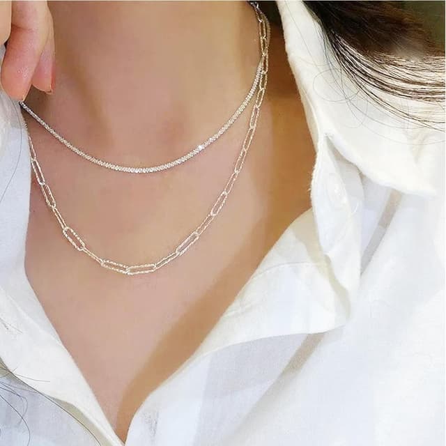 Thumbnail 5 de Avotto S925 Silber Ketten 2mm für Damen