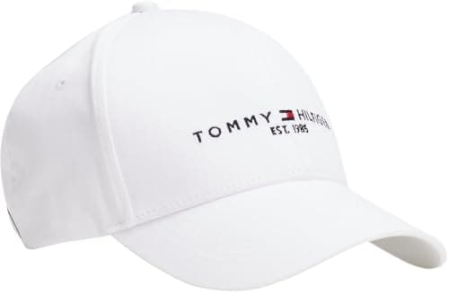 Detalle de Tommy Hilfiger TH Established Basecap gorra blanca