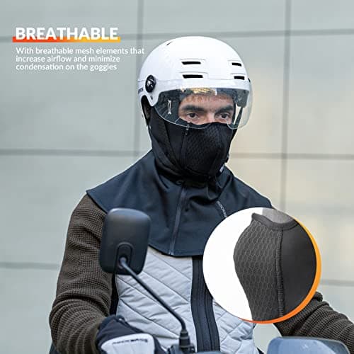 Thumbnail 4 de Rockbros cagoule moto hiver respirant 54-63cm ⚙