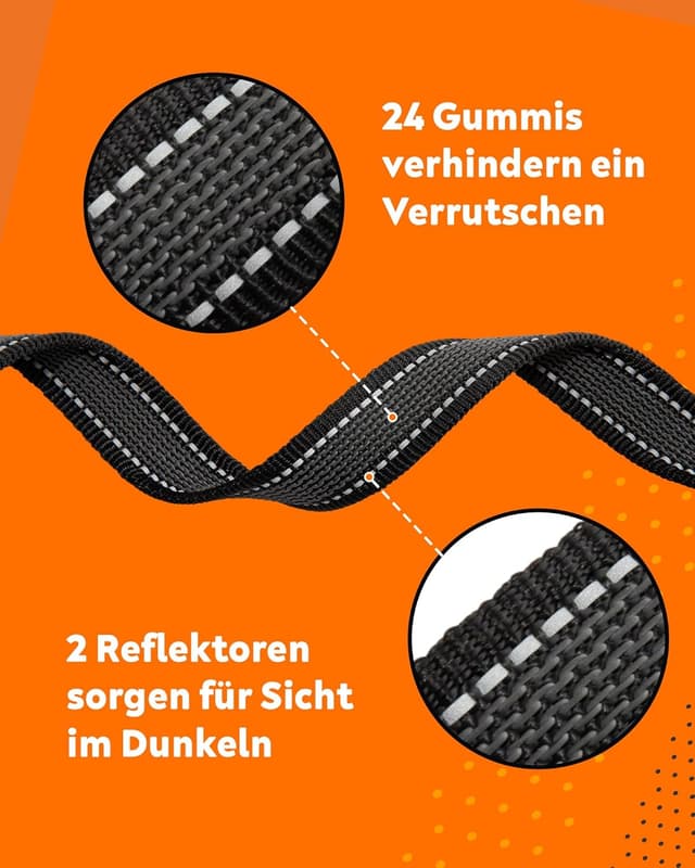 Detalle de Toozey Schleppleine für Hunde 10 m