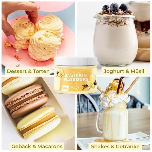 Detalle de He-Ju Flavour Pulver Vanille 250g 🍨