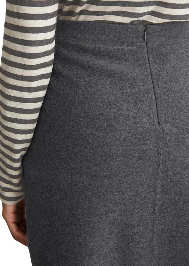 Detalle 2 de Marc O'Polo Damen Minirock aus Woll-Mix elegant