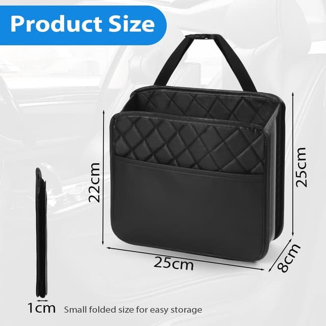 Thumbnail 1 de Adiwo Organizador Asiento Coche 25x25x8 cm 🚗