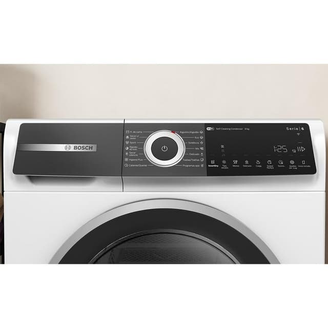 Detalle de Bosch Serie 6 WQH246B0ES secadora de bomba de calor 9 kg Clase B con Home Connect