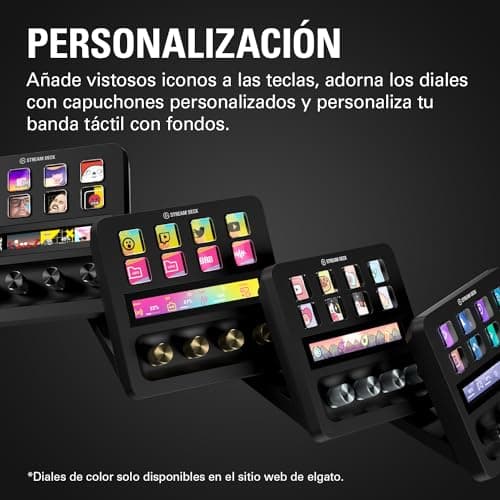 Detalle 2 de Elgato Stream Deck + controlador de directo con mezclador 🎛