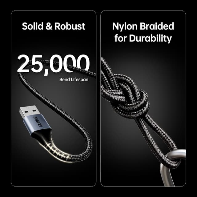 Thumbnail 6 de Cavo stampante USB BENFEI, 2 metri