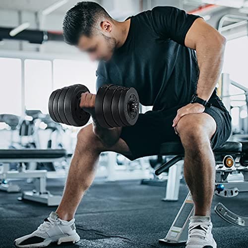 Thumbnail 2 de Yaheetech Mancuernas Ajustables 15 kg 🏋