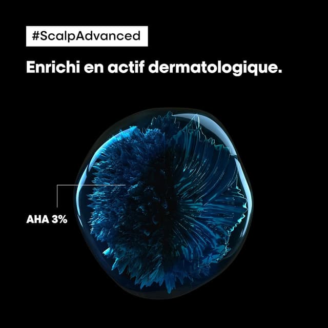 Detalle 2 de L’Oréal Professionnel Paris Scalp Advanced Anti-Oiliness Shampoo (500 ml) – gegen fettige Ansätze