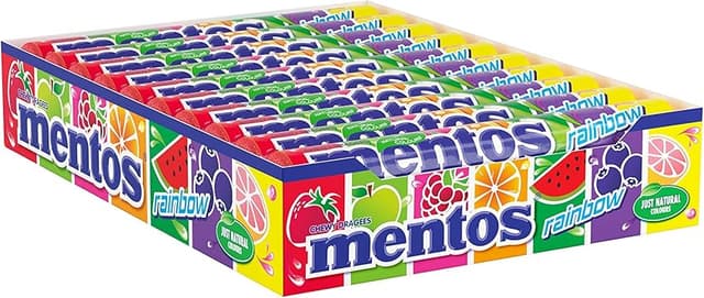 Imagen de Mentos Frutas caramelo masticable 760 g 🍬 en OfertitasTOP