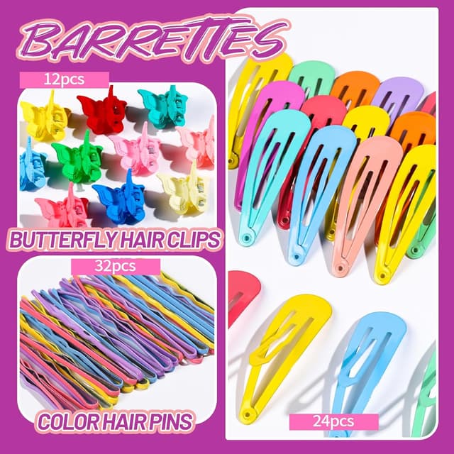 Thumbnail 3 de Teenitor Elastic Hair Ties 1250pcs pack