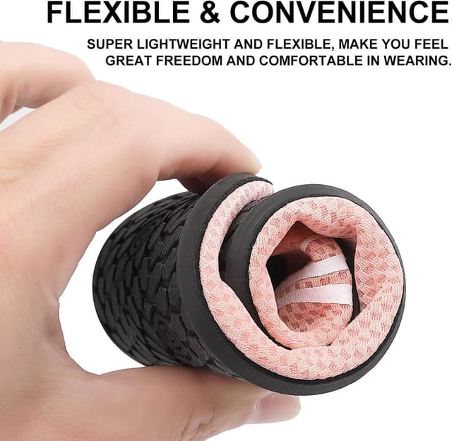 Detalle de Sixspace Barefoot Water Shoes (Men & Women) – Lightweight neoprene aqua trainers for swim, surf and beach