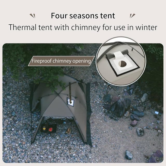 Thumbnail 2 de Naturehike tenda tunnel familiare impermeabile a 2-4 persone (con telone) da campeggio e outdoor