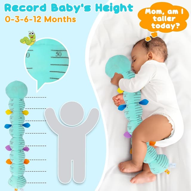 Detalle de Lypsochaat Caterpillar sensory toy for 0-6 months