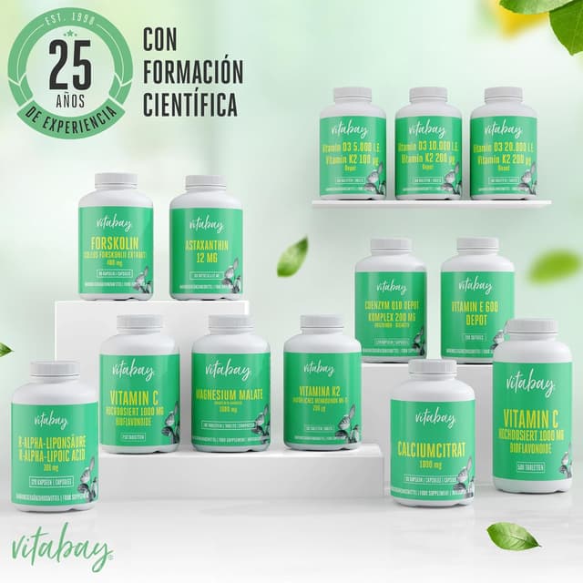 Thumbnail 5 de Vitabay Biotina 10,000 mcg Vegana ✨ para Piel, Cabello y Uñas